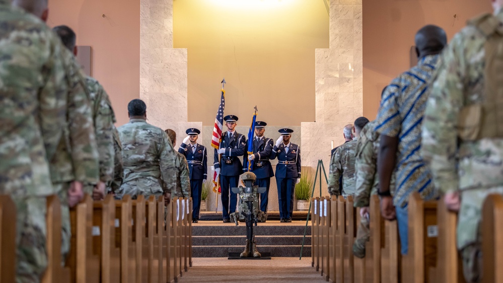 Travis AFB celebrates the life of A1C Naomi Troy