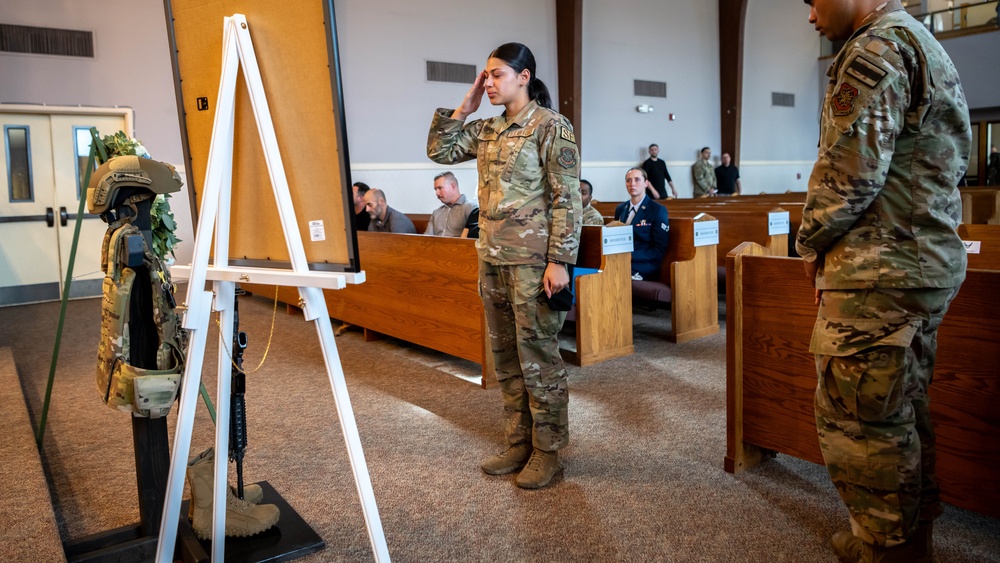 Travis AFB celebrates the life of A1C Naomi Troy