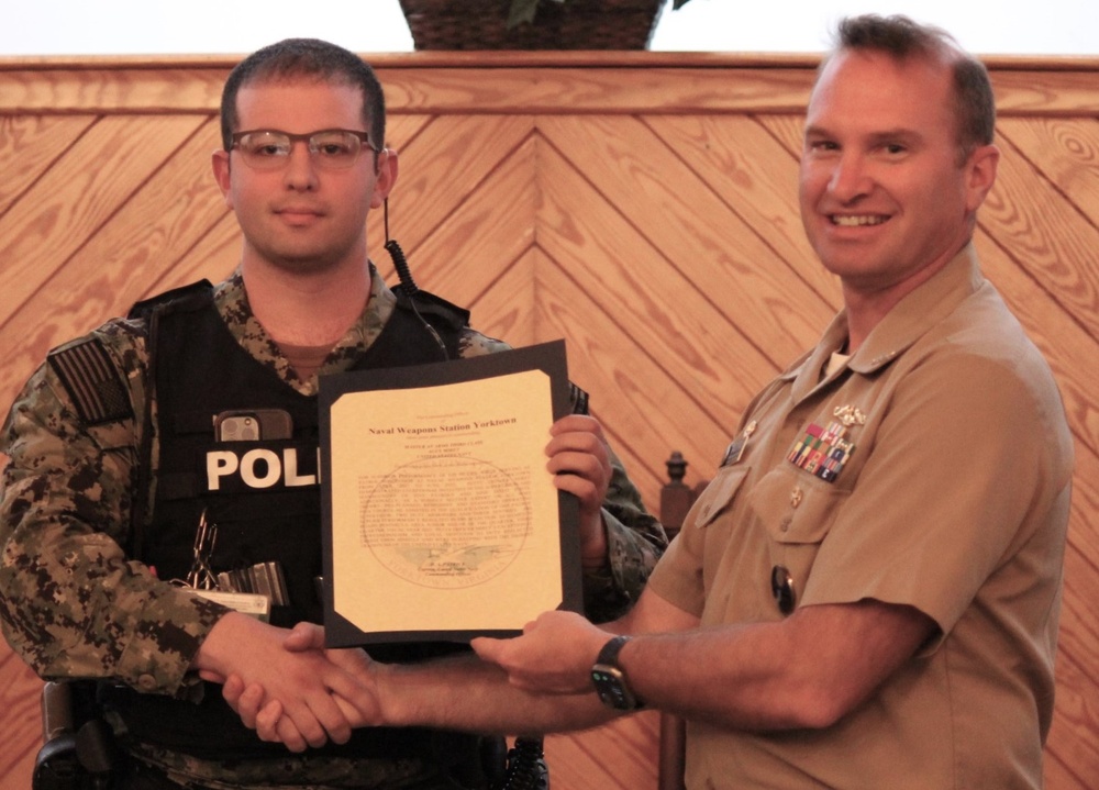 NWS Yorkton-Cheatham Annex hosts award quarters