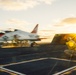 The Golden Hour: Launching Aircrafts at Sunset