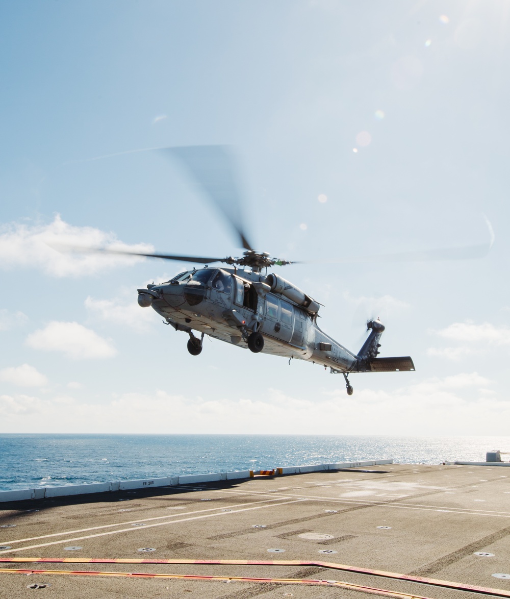 Helicopter Sea Combat Squadron (HSC) 5 Conducts Flight Operations