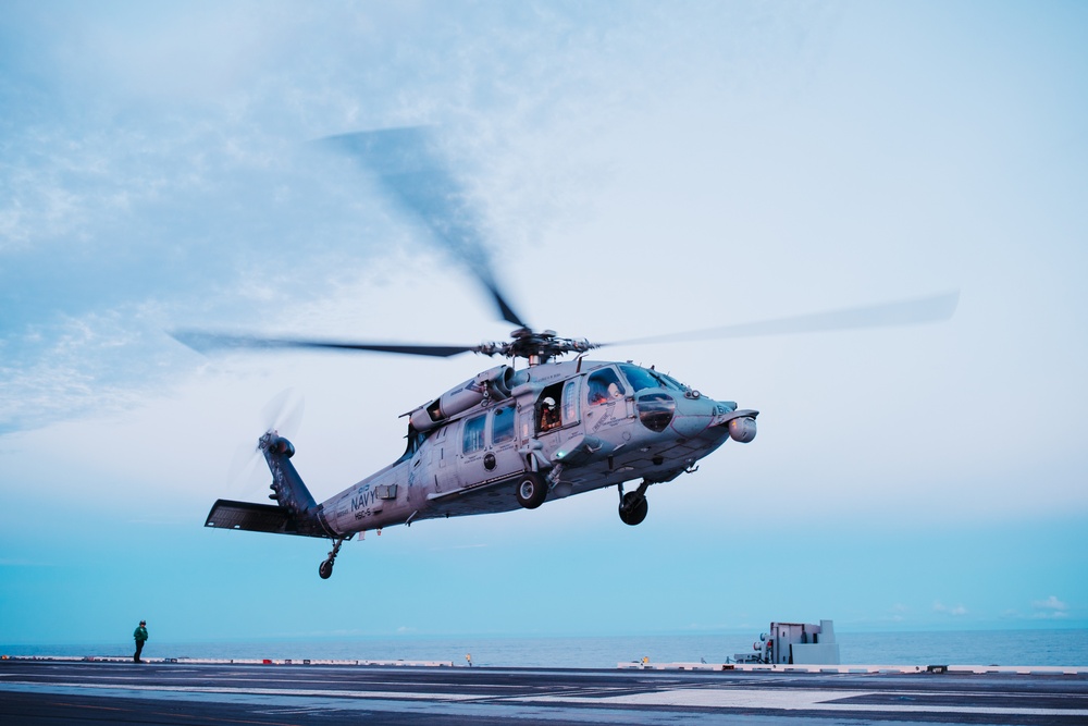 Helicopter Sea Combat Squadron (HSC) 5 Conducts Flight Operations