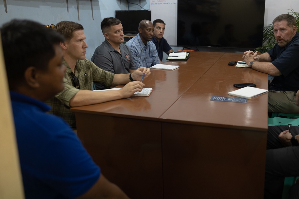 Local Stakeholders and 31st MEU leadership meet to prepare for KAMANDAG 7