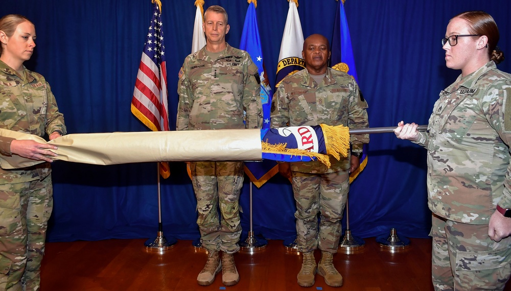 National Guard marks new era with unveiling of Senior Enlisted Advisor positional  colors