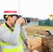 Army engineers construct traffic circle on Camp Humphreys