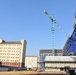 Army engineers construction barracks on Camp Humphreys, South Korea