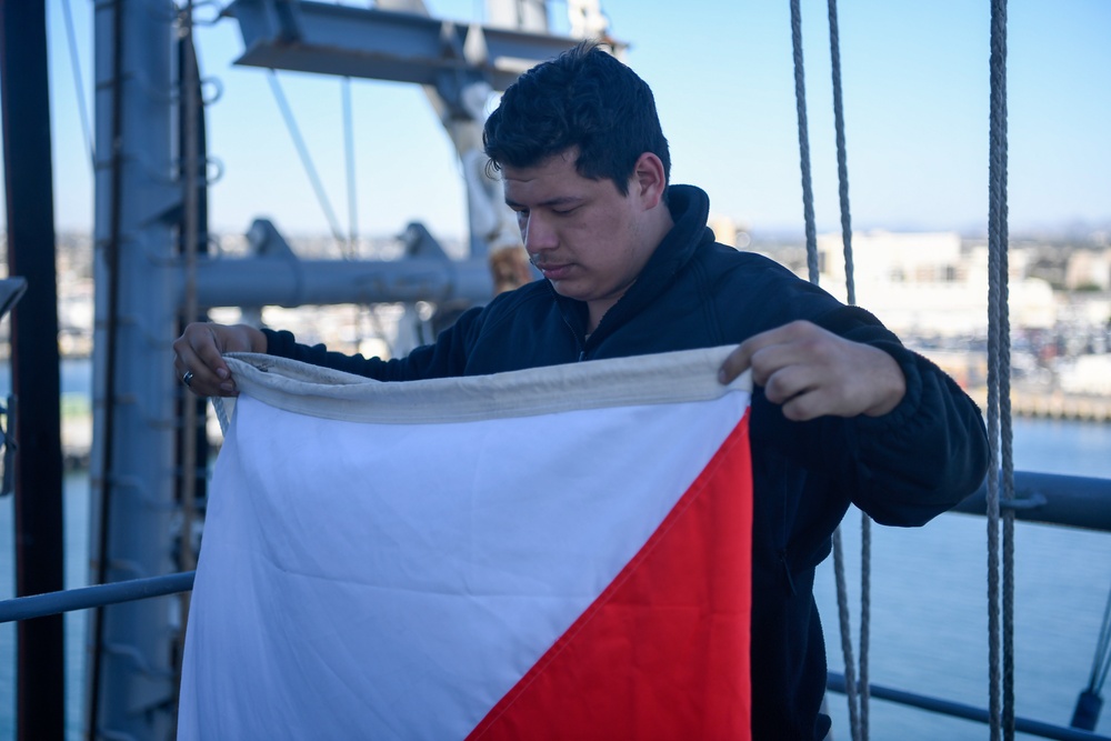 Quartermasters at work!