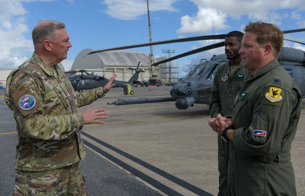 DVIDS Images USFJ & 5th AF commander visits Kadena Air Base [Image