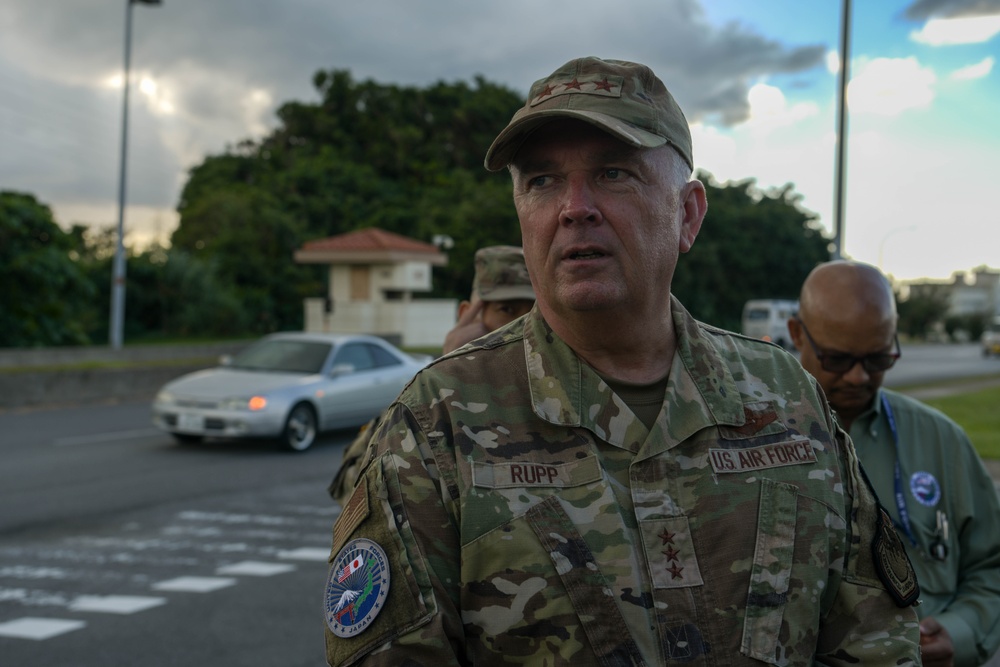 DVIDS Images USFJ & 5th AF commander visits Kadena Air Base [Image