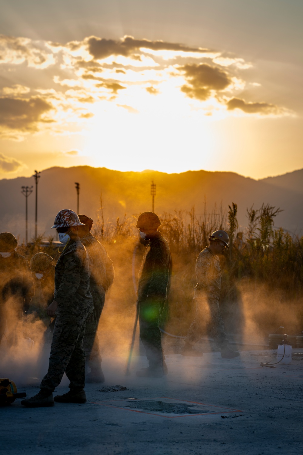 Exercise Active Shield 2023: Marine Wing Support Squadron 171 conducts airfield damage repairs
