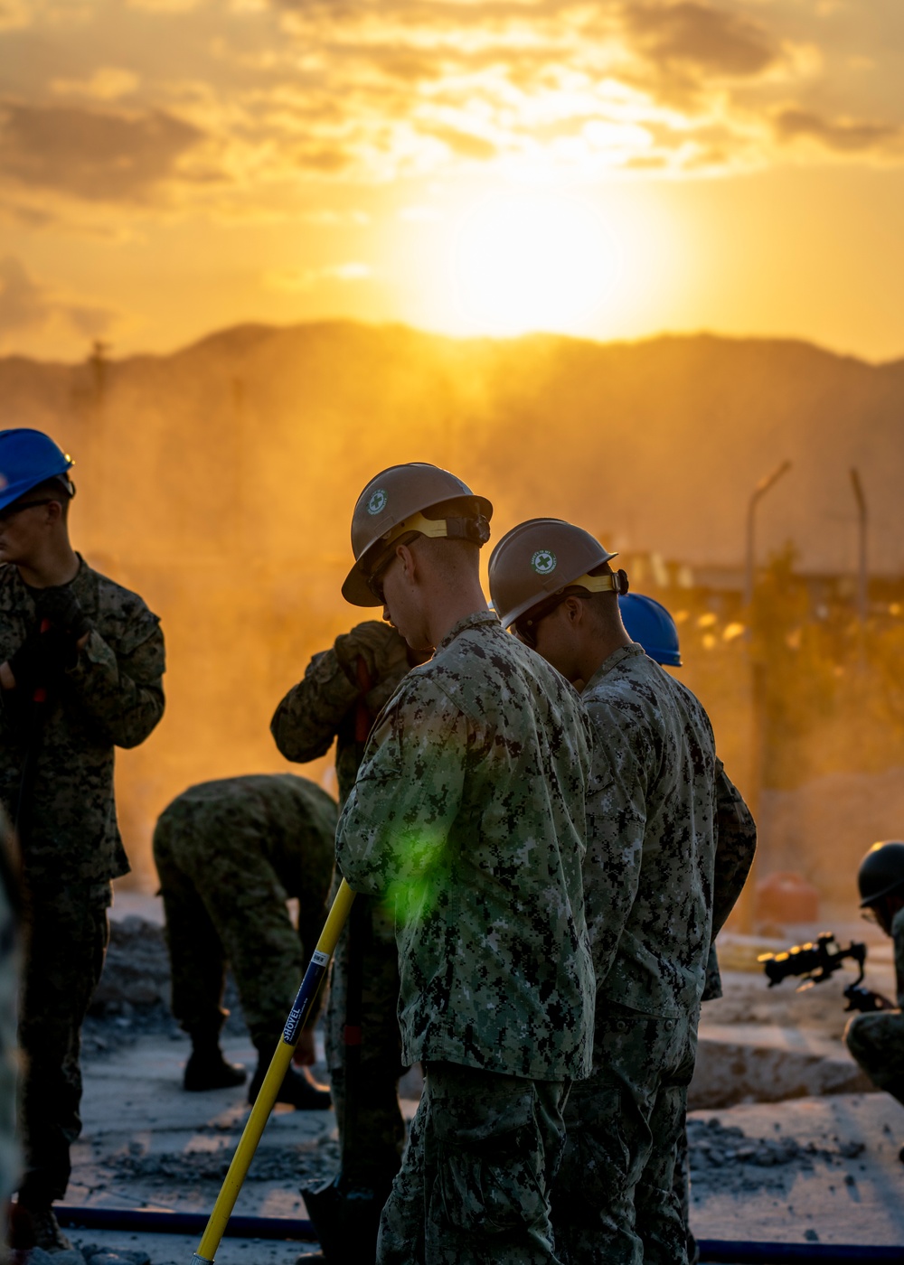 Exercise Active Shield 2023: Marine Wing Support Squadron 171 conducts airfield damage repairs