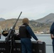 USS Mount Whitney Departs Gaeta