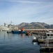 USS Mount Whitney Departs Gaeta