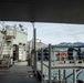 USS Mount Whitney Departs Gaeta