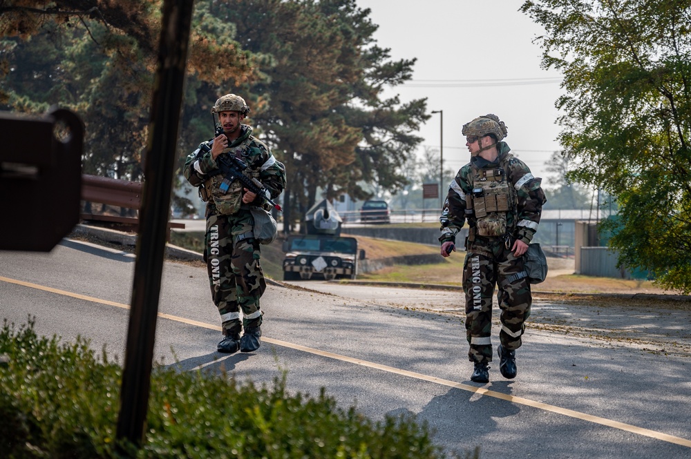 51st CES EOD team trains on UXO response