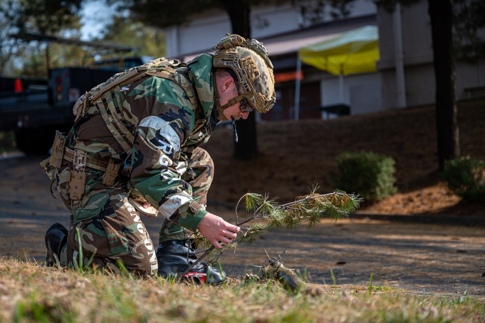 51st CES EOD team trains on UXO response