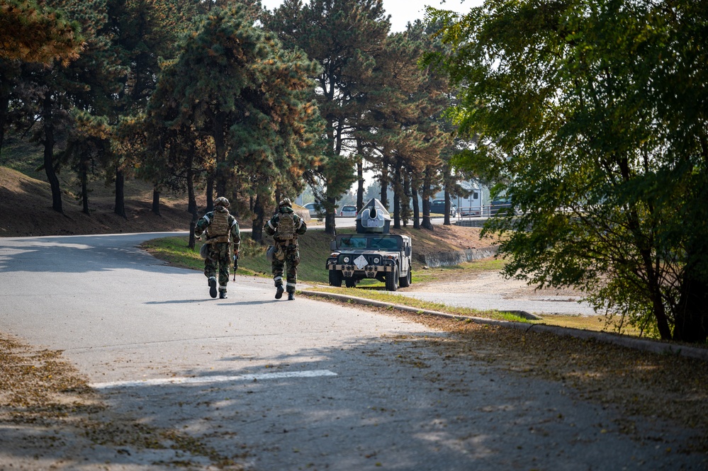 51st CES EOD team trains on UXO response