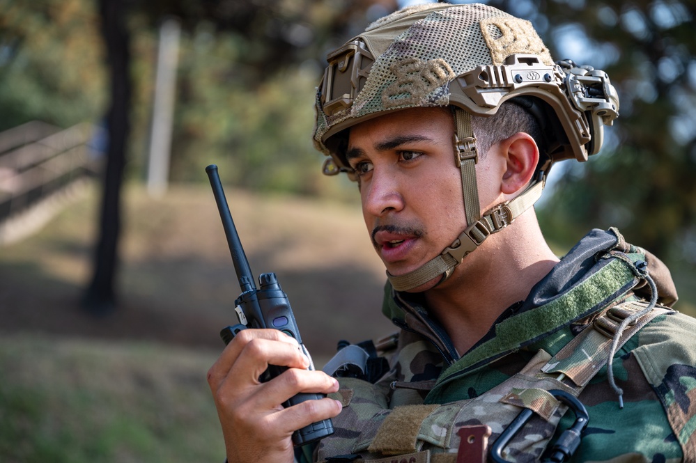 51st CES EOD team trains on UXO response