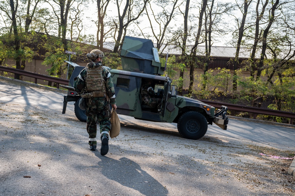 51st CES EOD team trains on UXO response