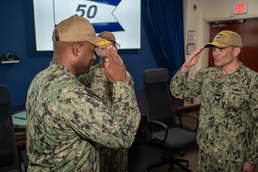 Destroyer Squadron 50 Holds Change of Command Ceremony