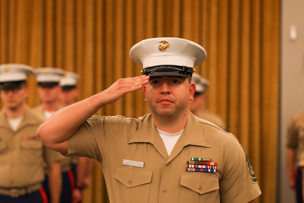 Recruiting Station Columbus Change of Command