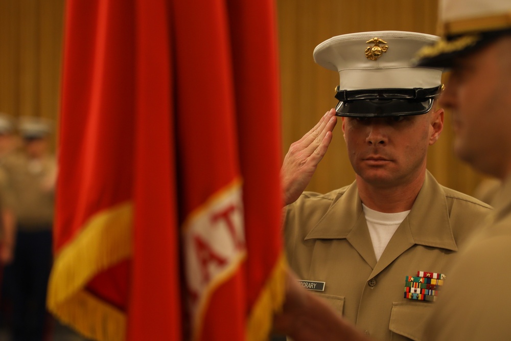 Recruiting Station Columbus Change of Command