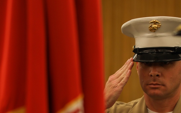 Recruiting Station Columbus Change of Command