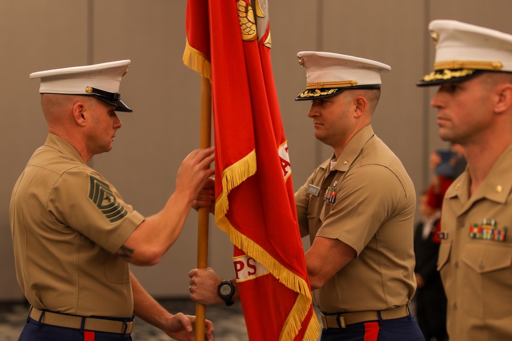 Recruiting Station Columbus Change of Command