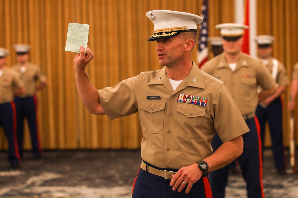 Recruiting Station Columbus Change of Command
