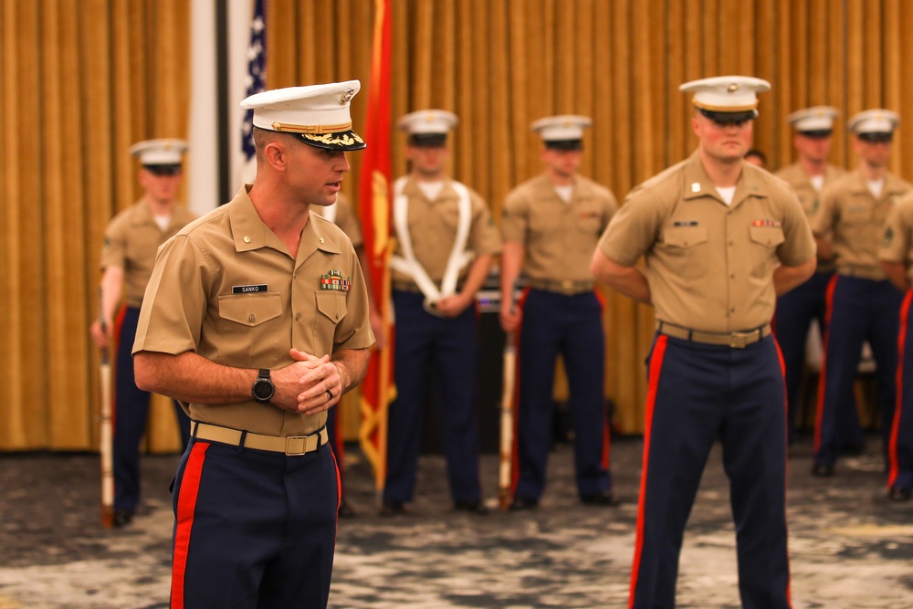 Recruiting Station Columbus Change of Command
