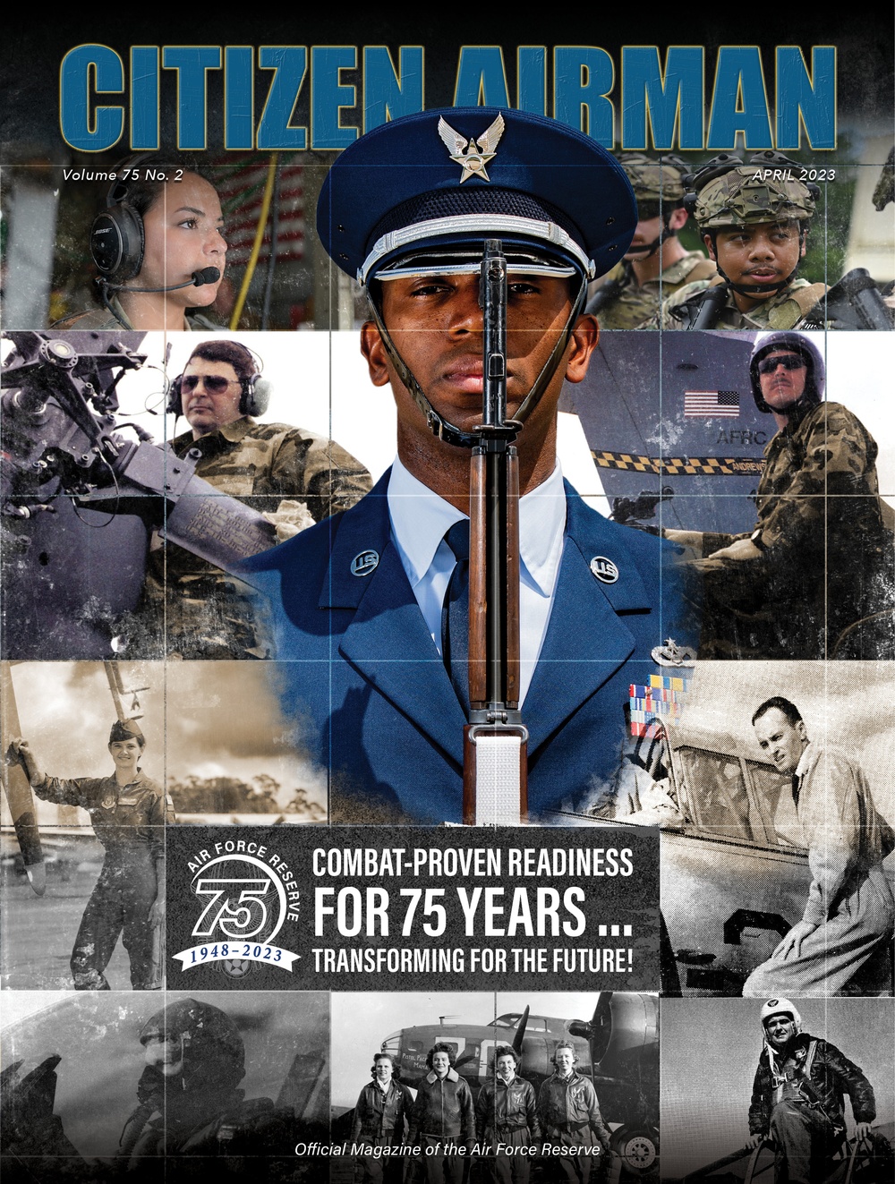 Citizen Airman Magazine Cover April 2023