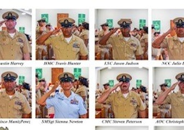 Air Force Senior Non-commissioned Officers join the ranks of Navy Chief Petty Officers