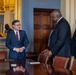 SD Austin and CJCS Gen Brown Meet with Speaker of the House Mike Johnson