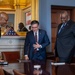 SD Austin and CJCS Gen Brown Meet with Speaker of the House Mike Johnson