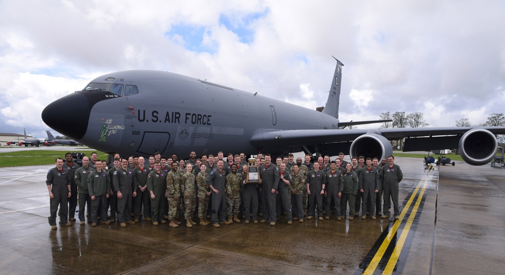 351st ARS flies high after earning Gen. Carl A. Spaatz Trophy for 'Outstanding Air Refueling Squadron 2022'