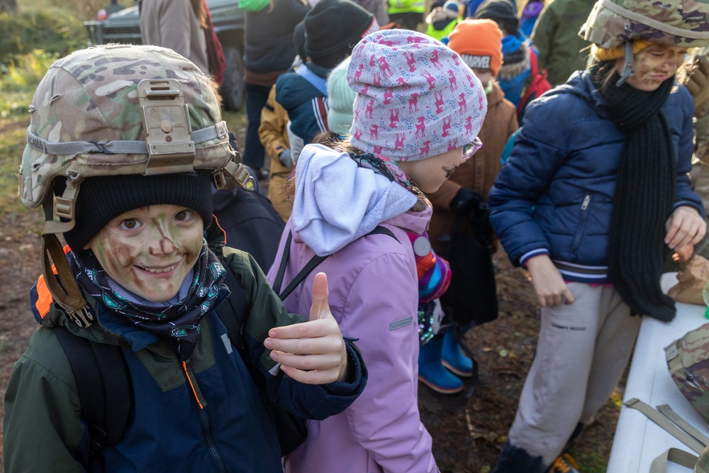 Task Force Marne joins NATO Battle Group to support school event in Latvia