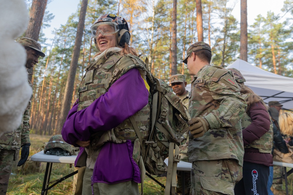 Task Force Marne joins NATO Battle Group to support school event in Latvia