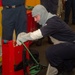 USS Ronald Reagan (CVN 76) Sailors conduct In-port Emergency Team drills