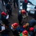 USS Ronald Reagan (CVN 76) Sailors conduct In-port Emergency Team drills
