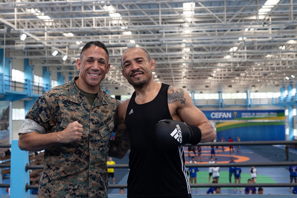 Marine Forces South deputy commander visits Brazilian Navy Human Performance Division