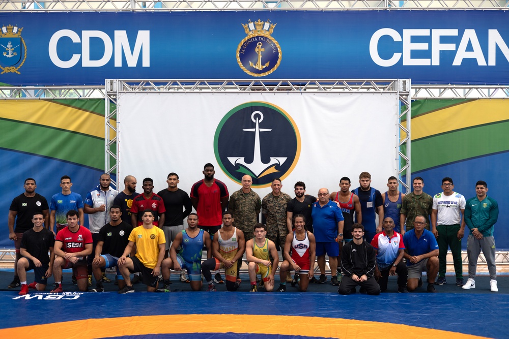 Marine Forces South deputy commander visits Brazilian Navy Human Performance Division