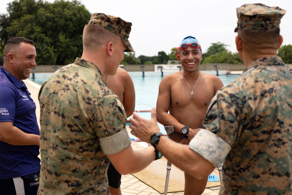 Marine Forces South deputy commander visits Brazilian Navy Human Performance Division