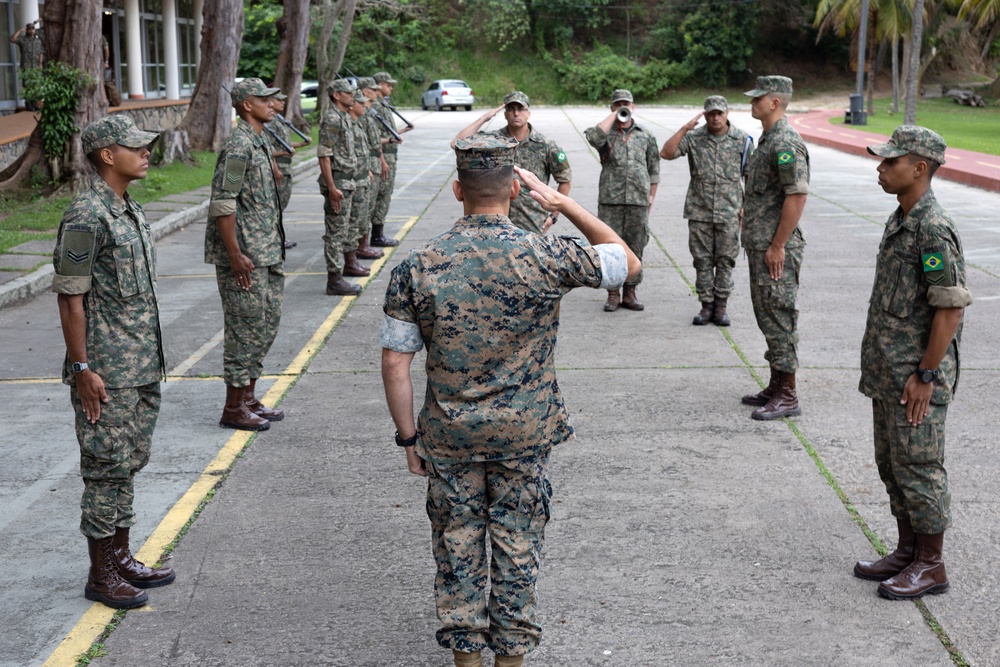 Marine Forces South, Brazilian Marine Corps close out the 2024 annual Operational Naval Infantry Committee