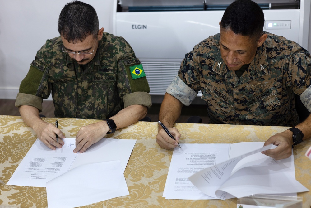 Marine Forces South, Brazilian Marine Corps close out the 2024 annual Operational Naval Infantry Committee