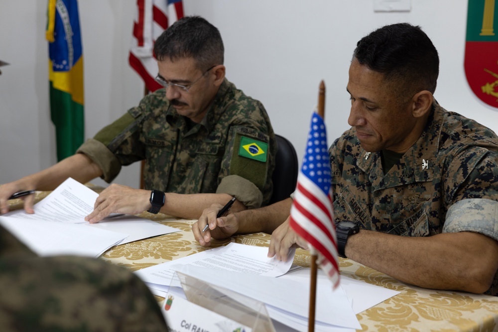 Marine Forces South, Brazilian Marine Corps close out the 2024 annual Operational Naval Infantry Committee