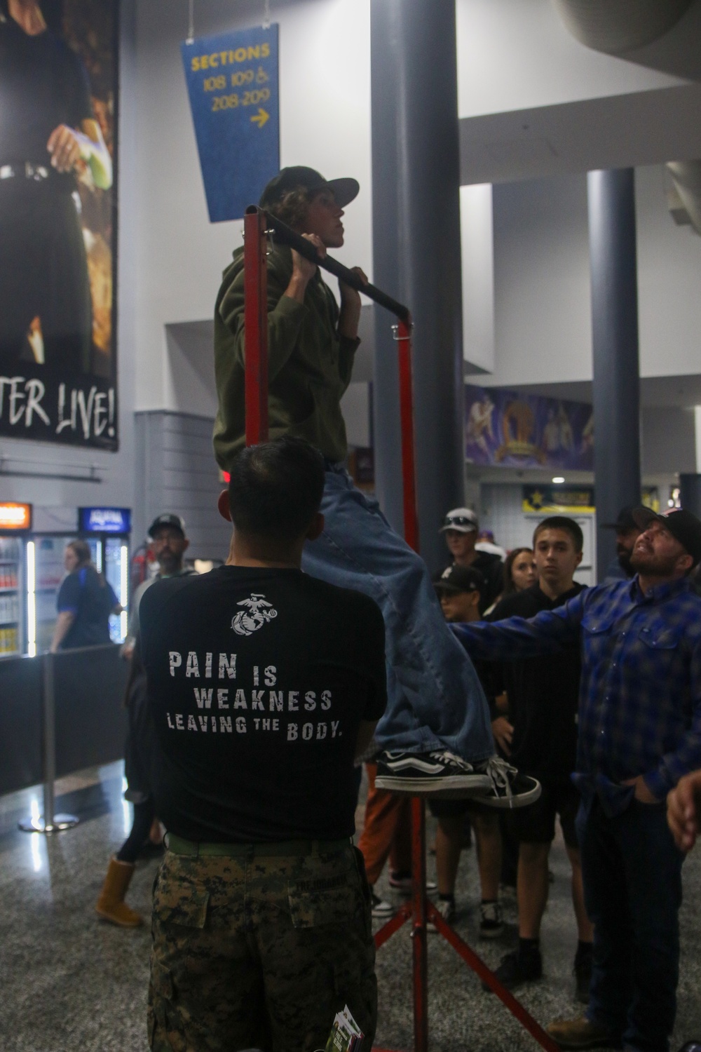 U.S. Marines Represent at Nitro Circus
