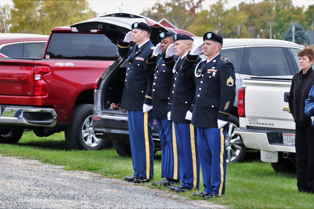 Home after 73 years: Fort McCoy Soldiers pay honors to Korean War hero in local community