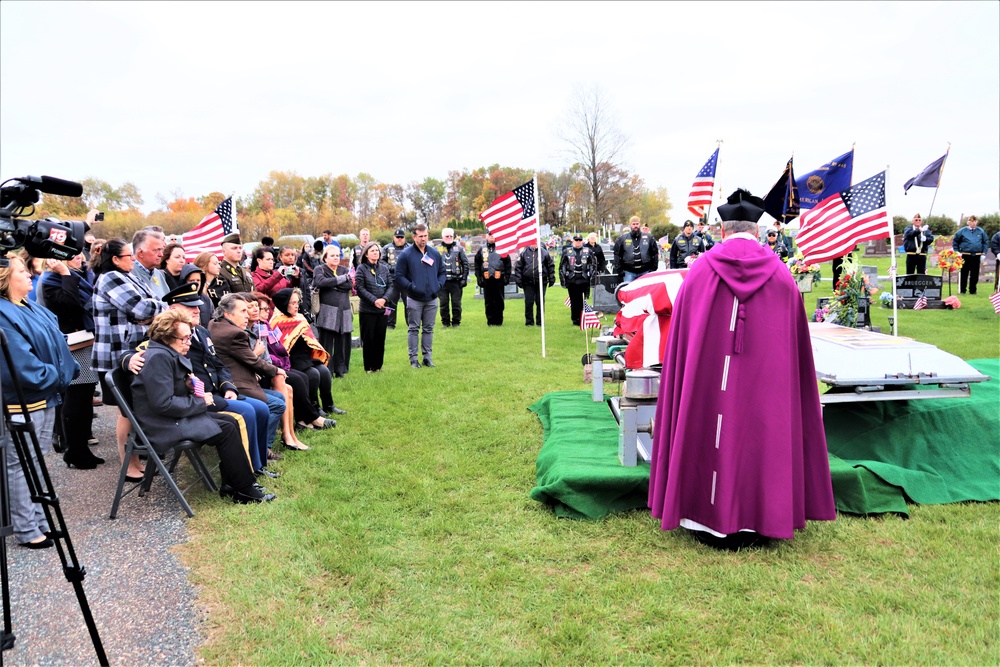 Home after 73 years: Fort McCoy Soldiers pay honors to Korean War hero in local community