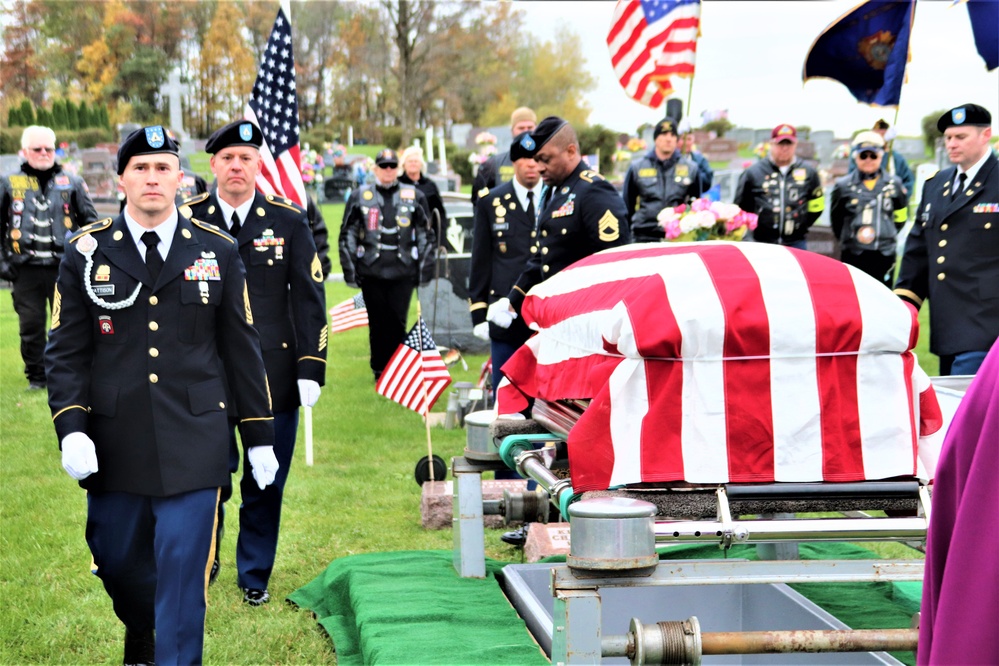 Home after 73 years: Fort McCoy Soldiers pay honors to Korean War hero in local community