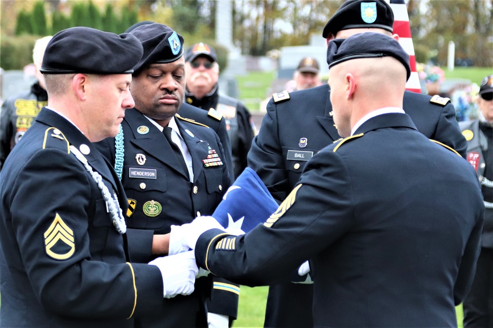 Home after 73 years: Fort McCoy Soldiers pay honors to Korean War hero in local community